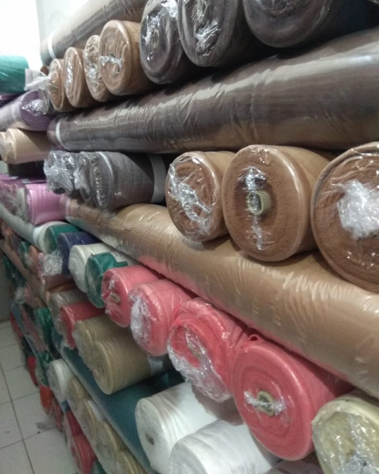 Roll kain linen rami 5