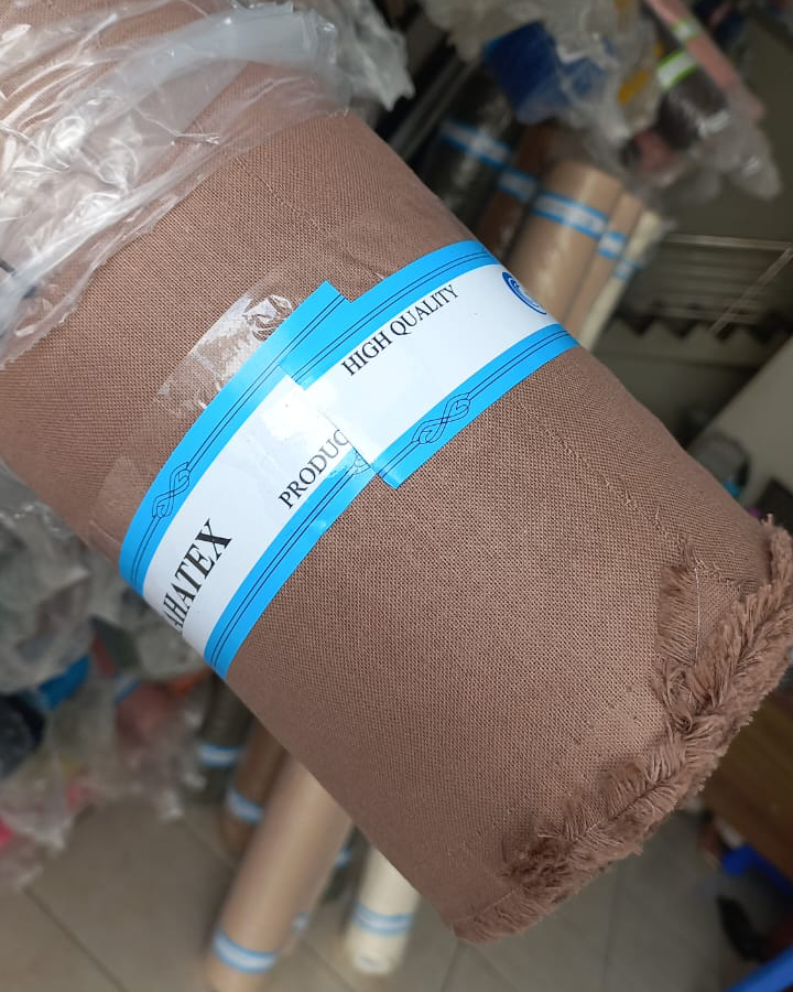 Roll kain linen rami 8