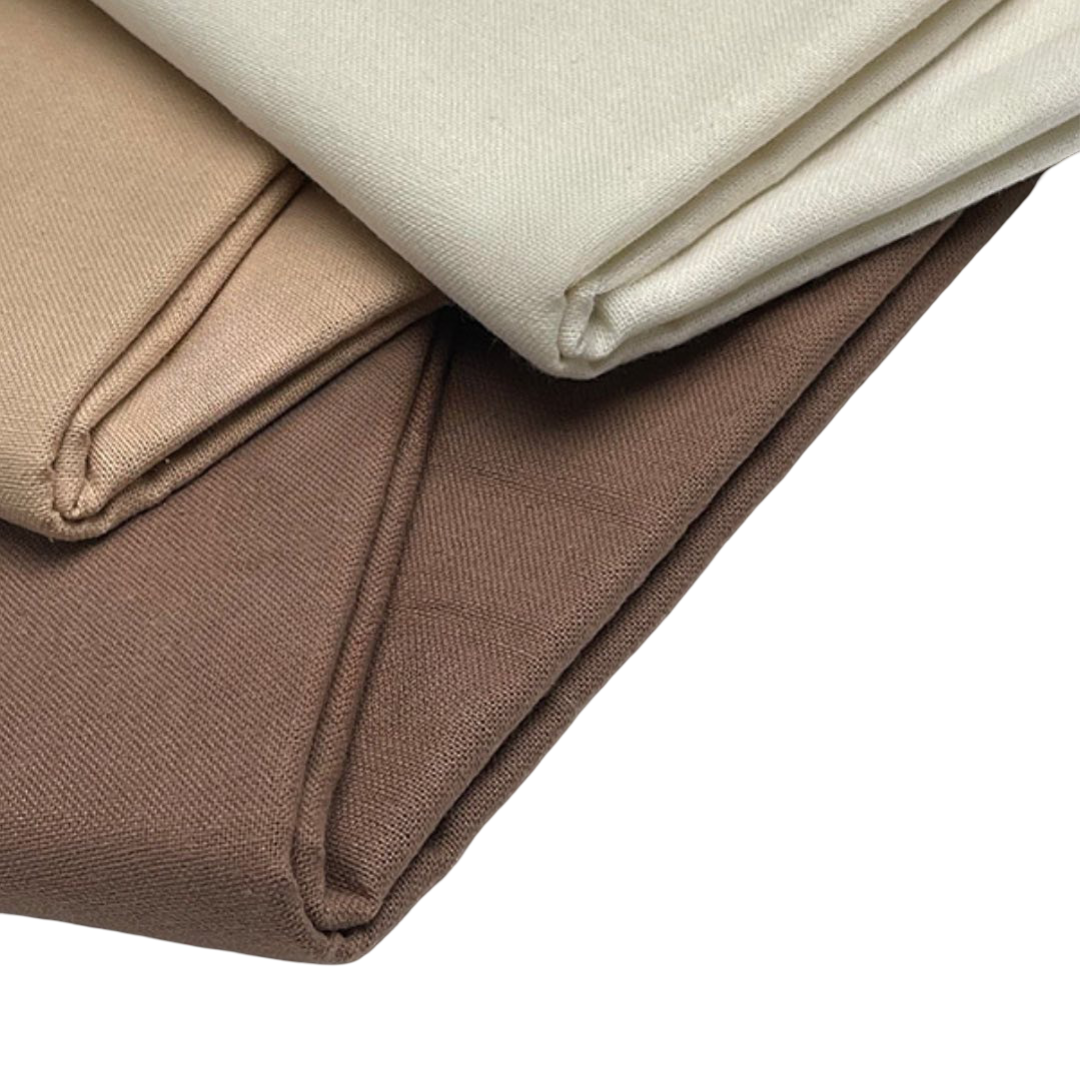 Aplikasi Kain Linen Rami untuk baju